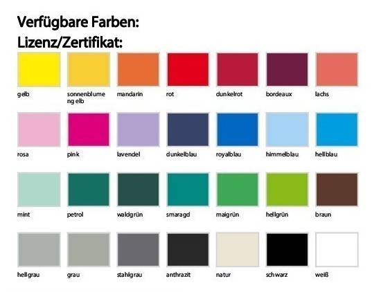 Farben Baumwolltaschen kurze Henkel