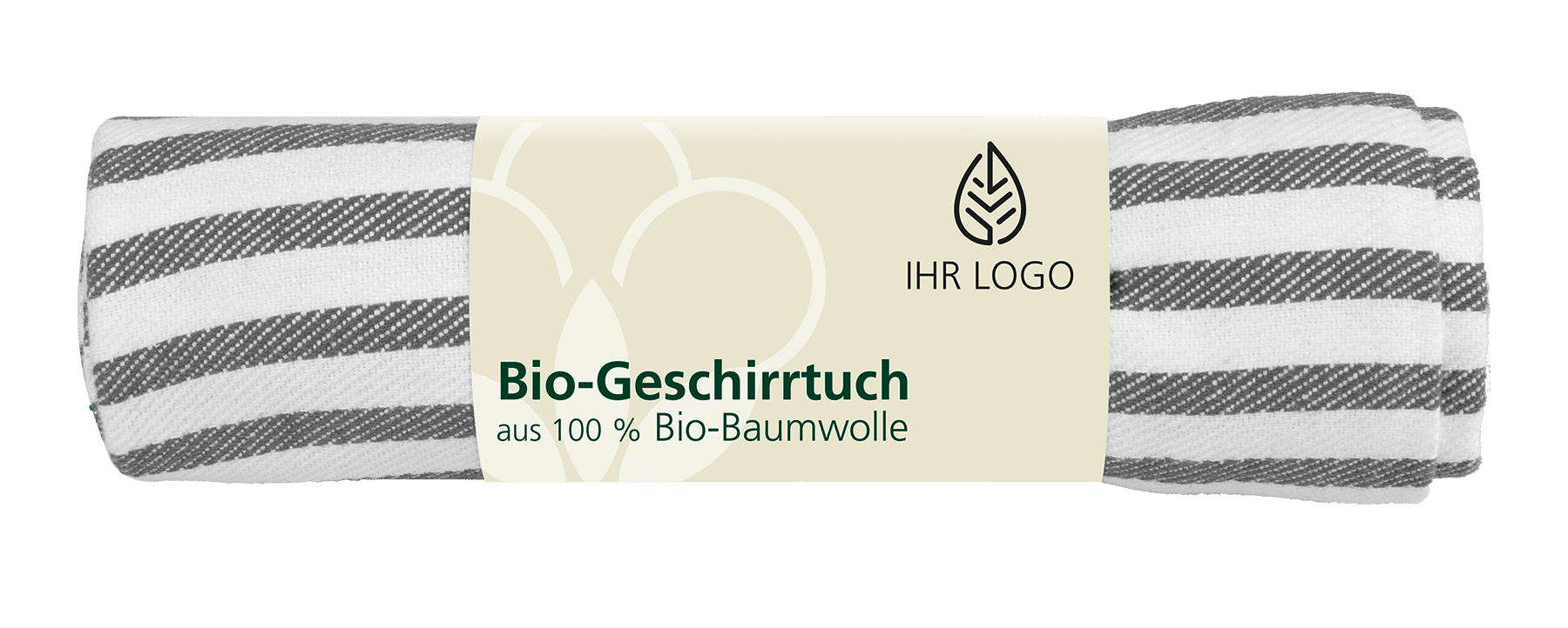 Geschirrtuch mit Logo